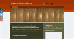 Desktop Screenshot of nfflooring.co.uk